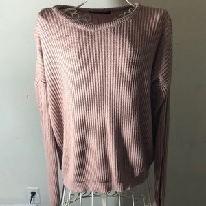 Pink brandy sweater
